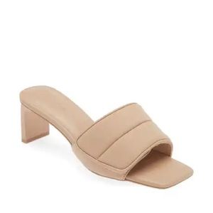 Open Edit Cava Slide Sandal Nude 9